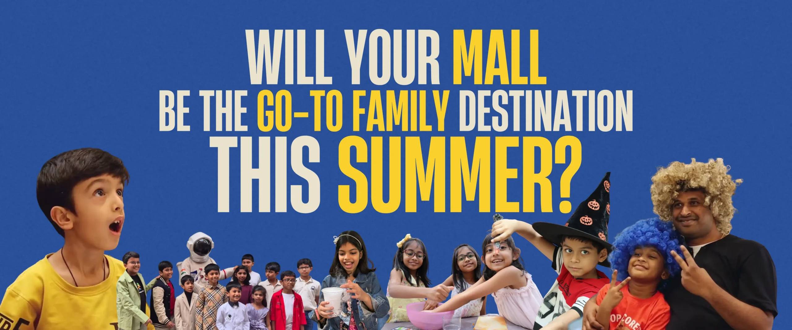 Summer Mall Activation Banner
