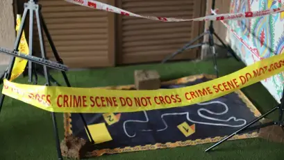 Spy Crime scene